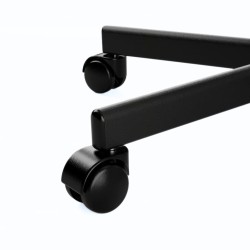 Ikea Eldberget Swivel Chair Dark Grey/Black Frame 39331848