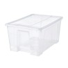 Ikea Samla Storage Box With Lid 57x39x28 cm 39440767