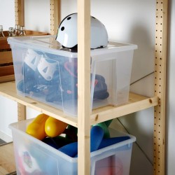 Ikea Samla Storage Box With Lid 57x39x28 cm 39440767