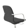 Ikea Langfjall Conference Chair Dark Grey White Frame With Armrests 69252774