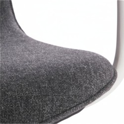 Ikea Langfjall Conference Chair Dark Grey White Frame With Armrests 69252774