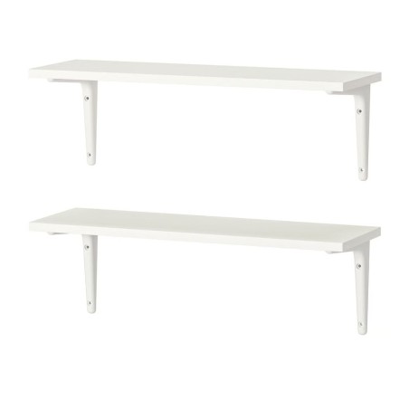 Ikea Burhult Wall Shelf White