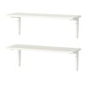 Ikea Burhult Wall Shelf White