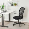 Ikea Flintan Office Chair With Armrests Black 69424469