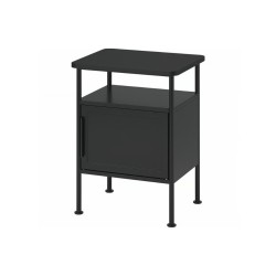 Ikea Grafjallet Bedside Table Anthracite 45x36x59 cm