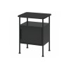Ikea Grafjallet Bedside Table Anthracite 45x36x59 cm