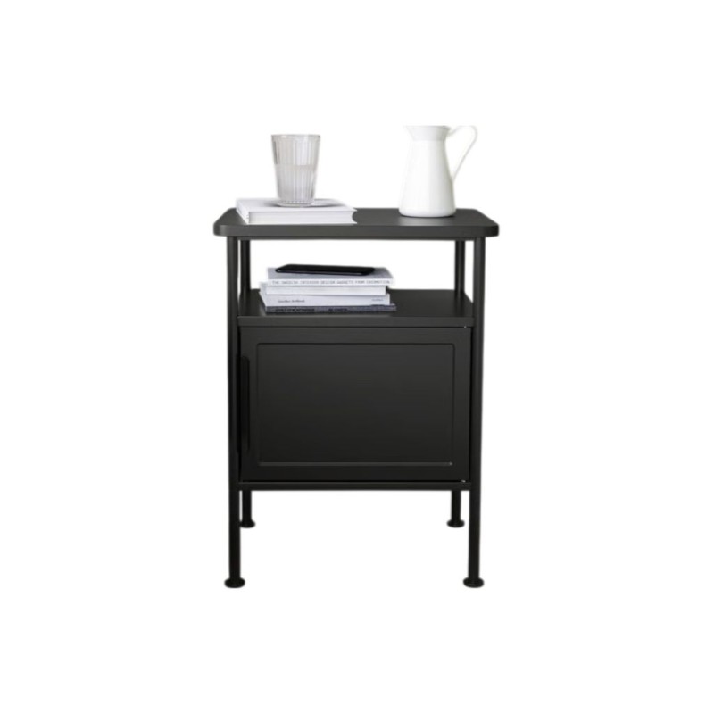 Ikea Grafjallet Bedside Table Anthracite 45x36x59 cm