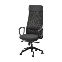 Ikea Markus Medium Back Office Chair Dark Grey 50261151
