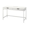 Ikea Alex Desk With 2 Drawers White 60483439