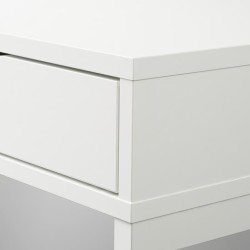 Ikea Alex Desk With 2 Drawers White 60483439