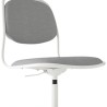 Ikea Orfjall Swivel Chair White Fabric L.Grey 29416013
