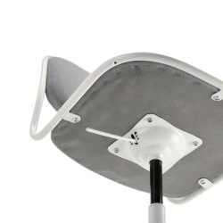 Ikea Orfjall Swivel Chair White Fabric L.Grey 29416013