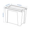 Ikea Samla Storage Box With Lid 59440766