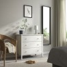 Ikea Kliberget Chest Of 3 Drawers White 30561669