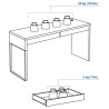 Ikea Micke Desk White 40354278