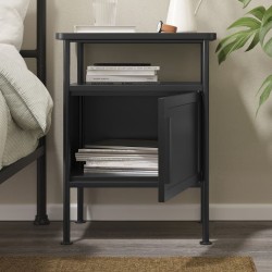 Ikea Grafjallet Bedside Table Anthracite 45x36x59 cm - 40570220