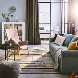 Ikea Gladom End Table White 50337820