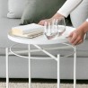 Ikea Gladom End Table White 50337820