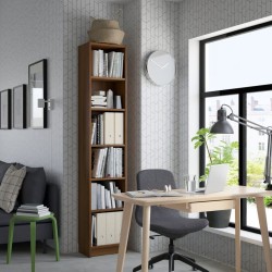 Ikea Billy Bookcase With Shelves Brown Walnut 40x28x202 cm - 60508642