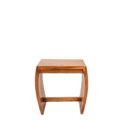 Collection Tamarin Shanghai Dressing Table With Mirror Natural Teak