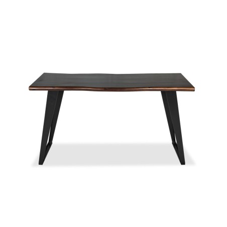 Cavendish Palermo Console Table Walnut Top & Matt Black Legs