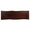 Cavendish Palermo Console Table Walnut Top & Matt Black Legs