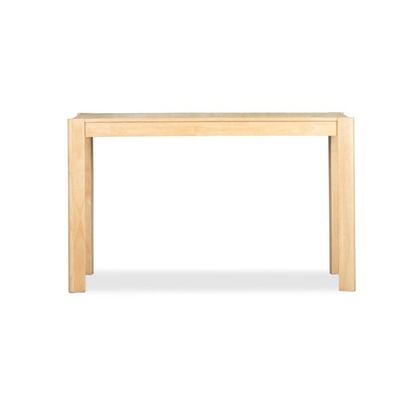 Cavendish Latina Console Table Natural Rubber Wood + Ash Veneer