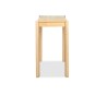 Cavendish Latina Console Table Natural Rubber Wood + Ash Veneer