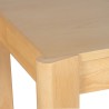 Cavendish Latina Console Table Natural Rubber Wood + Ash Veneer