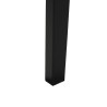 Cavendish Lucia Console Table Finch Top Acacia Wood Matt Black legs