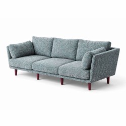 Bella Casa Vogue 3 Str Fabric Emerald