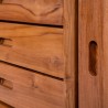 Collection Tamarin Canberra Low TV Stand Natural Teak Oil Finish 150x45x70