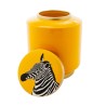 Kare Deco Jar Zebra Yellow 25cm Ref 61285