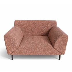 Bella Casa Marcela Hug Chair Fabric Copper