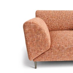 Bella Casa Marcela Hug Chair Fabric Copper