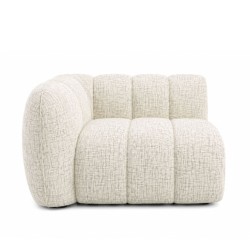 Bella Casa Bronte RHF Arm Fabric Cream