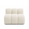 Bella Casa Bronte Armless Chair Fabric Cream