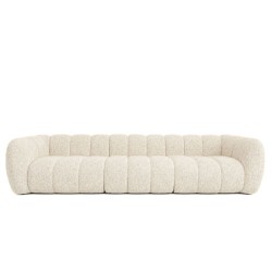 Bella Casa Bronte Armless Chair Fabric Cream