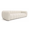 Bella Casa Bronte Armless Chair Fabric Cream
