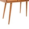 Collection Tamarin Dublin Console Table Natural Teak Oil Finish 100x45x75