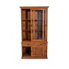 Collection Tamarin Jakarta Bookcase Cabinet Natural Teak Oil Finish