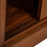 Collection Tamarin Jakarta Bookcase Cabinet Natural Teak Oil Finish