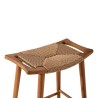 Collection Tamarin Handle Bar Stool Teak