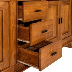 Collection Tamarin Beijing Sideboard Natural Teak Oil Finish 240x48x90