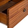 Collection Tamarin Aires Low TV Stand Natural Teak Oil Finish 160x45x50