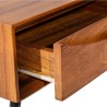 Collection Tamarin Tuban Night Table with Metal Legs Teak