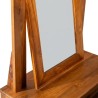 Collection Tamarin Brisbane Standing Mirror Natural Teak Oil Finish