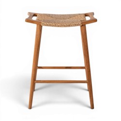 Collection Tamarin Handle Bar Stool Teak