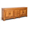 Collection Tamarin Beijing Sideboard Natural Teak Oil Finish 240x48x90