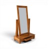 Collection Tamarin Brisbane Standing Mirror Natural Teak Oil Finish